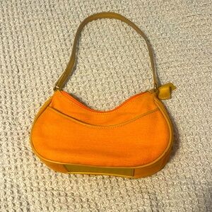 Small Orange Hangbag